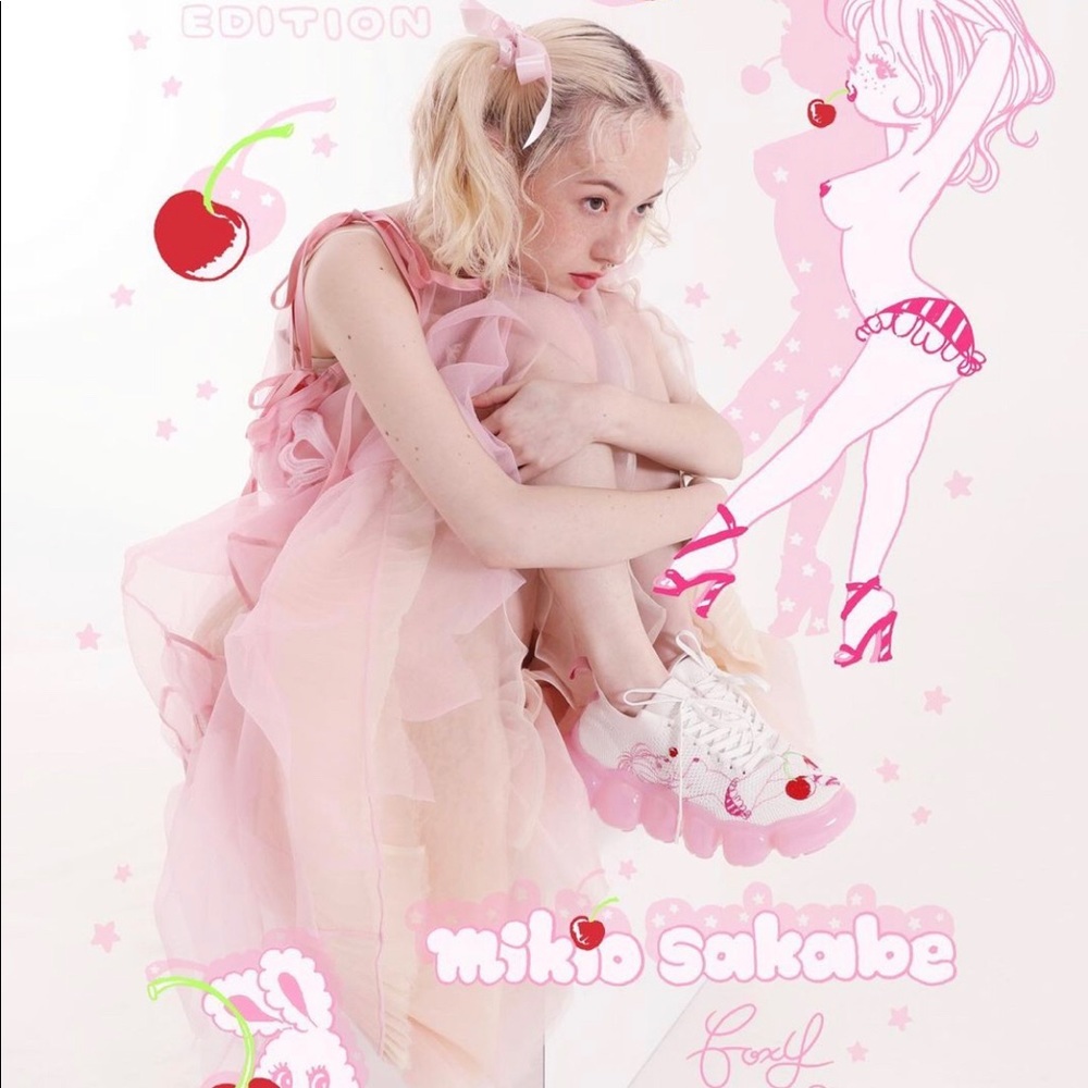 Mikio Sakabe x Foxy bubble sneakers